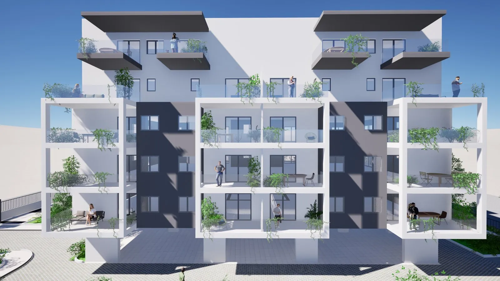Balkon cephesi